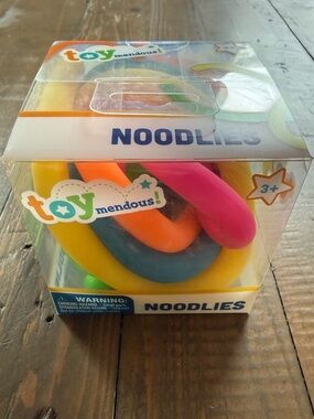 Toymendous Noodlies Kids Twist Stretch Sensory Toy - Neon Multicolor